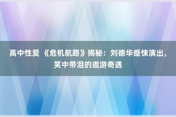 高中性爱 《危机航路》揭秘：刘德华蹙悚演出，笑中带泪的遨游奇遇