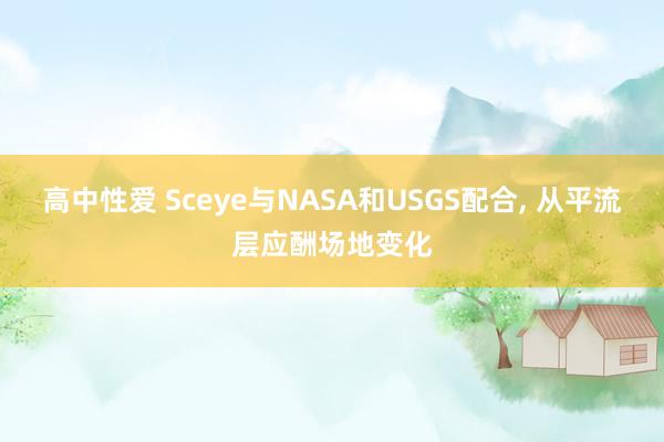 高中性爱 Sceye与NASA和USGS配合， 从平流层应酬场地变化